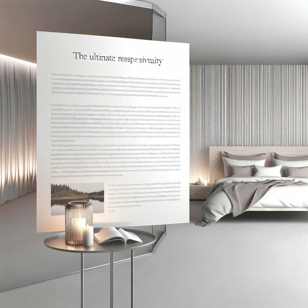 Sleep optimization program